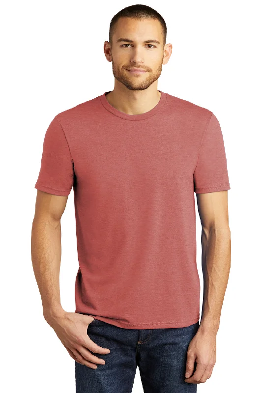 Men's short-sleeve casual bold-rich-after-hours tee-District Mens Perfect Tri Short Sleeve Crewneck T-Shirt - Blush Frost