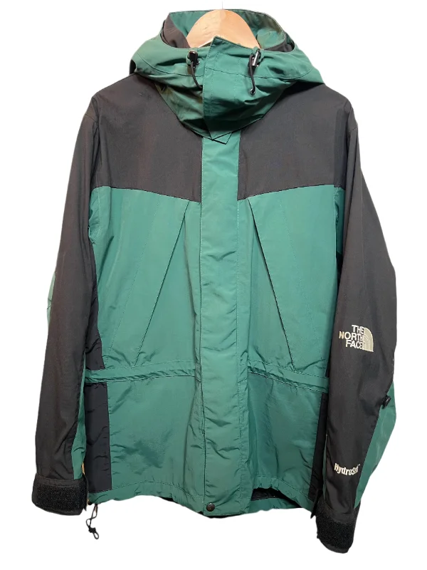 Men's affordable rain jackets-The North Face Mens Green Black Rain Coat (Size M)