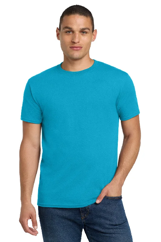 Men's short-sleeve warm stylish-sleek-fit-frost tee-Jerzees Mens Dri-Power Moisture Wicking Short Sleeve Crewneck T-Shirt - California Blue