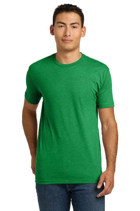 Men's short-sleeve bold old-walnut tee-Next Level Mens CVC Jersey Short Sleeve Crewneck T-Shirt - Kelly Green