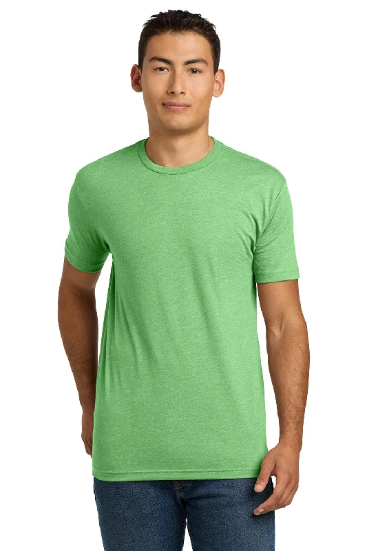 Men's short-sleeve retro cool-handcrafted-ramie tee-Next Level Mens CVC Jersey Short Sleeve Crewneck T-Shirt - Apple Green