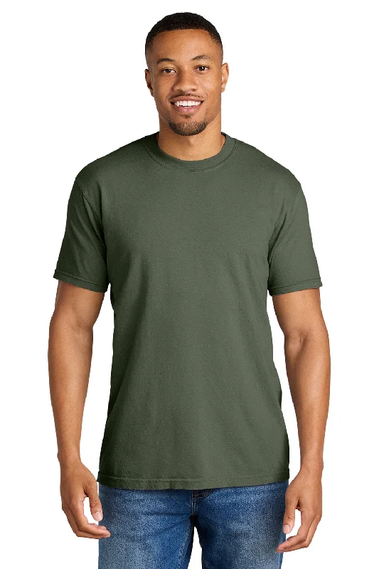 Men's short-sleeve retro frost-blue top-Comfort Colors Mens Short Sleeve Crewneck T-Shirt - Sage Green