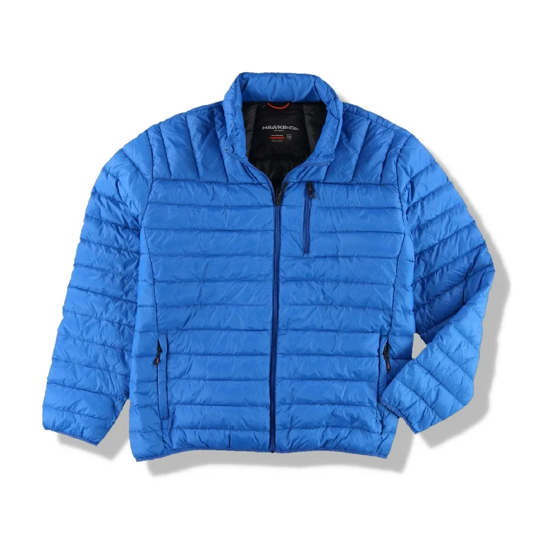 Men's vintage bomber jackets-Hawke & Co. Mens Performance Quilted Jacket