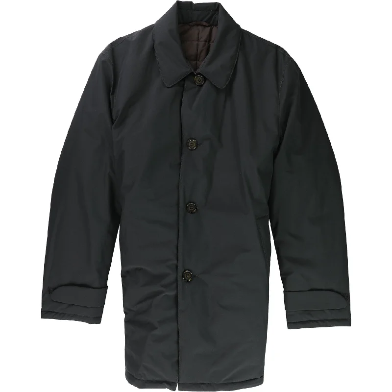 Men's outlet jackets-Ralph Lauren Mens Solid Raincoat