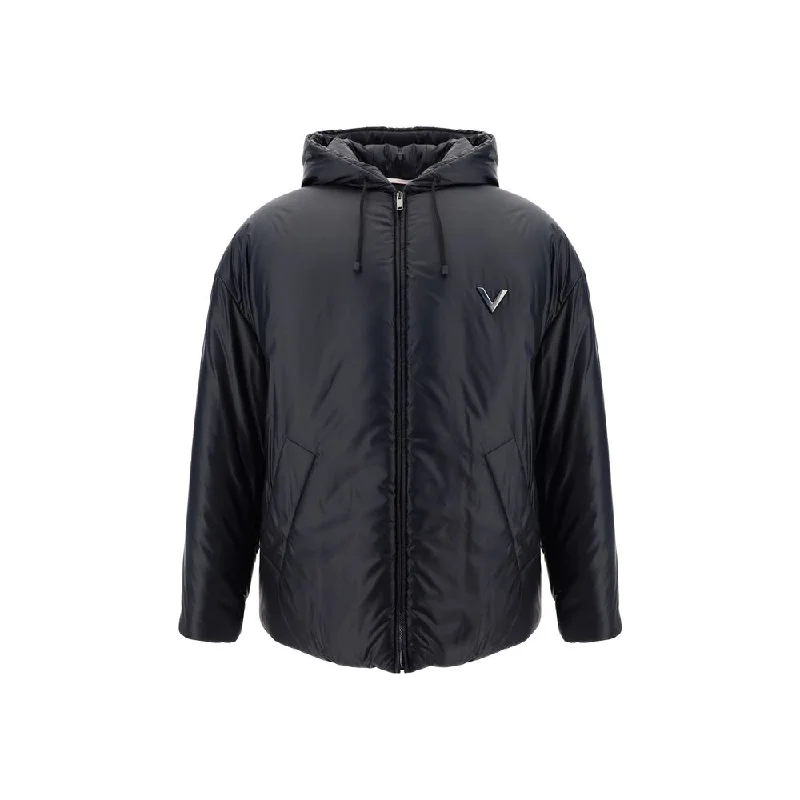 Men's two-tone jackets-Valentino Pap Down Men's Jacket