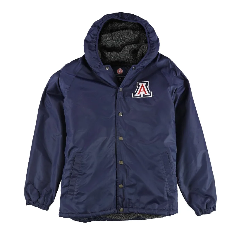 Men's multi-pocket jackets-G-III Sports Mens University Of Arizona Jacket, Blue, Large