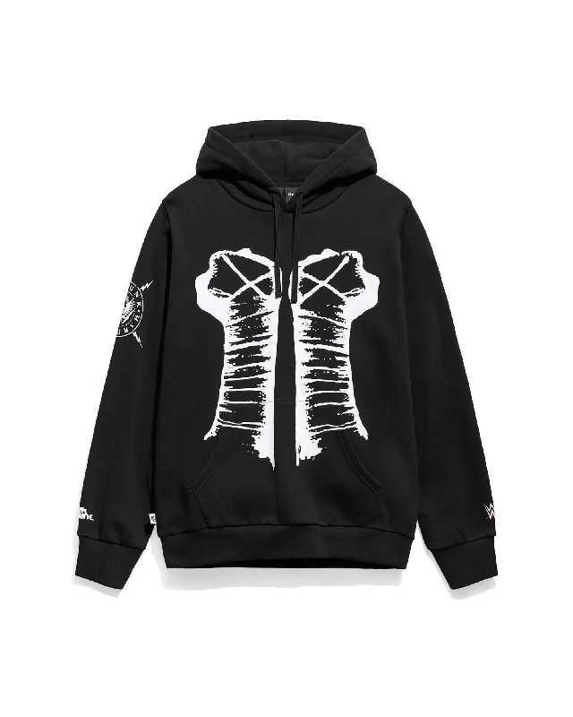 men's-hoodie-with-back-ridge-CM Punk Fists Straight Edge Hoodie