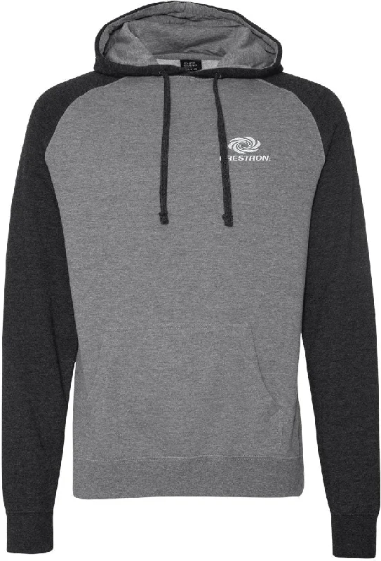 men's-hoodie-with-gust-design-Independent Trading Co. Raglan Hooded Sweatshirt 