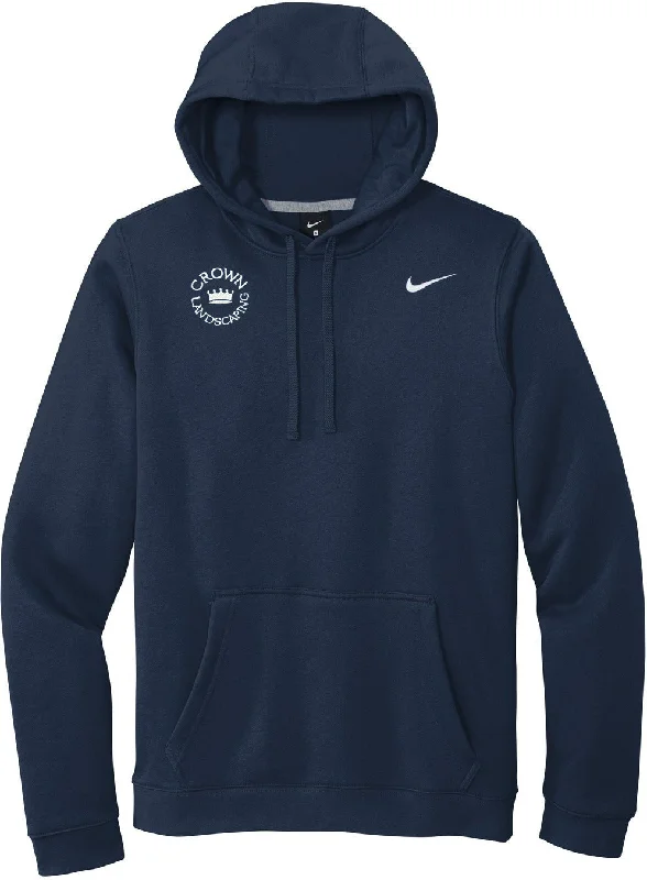 men's-hoodie-in-fjord-blue-NIKE Club Fleece Pullover Hoodie