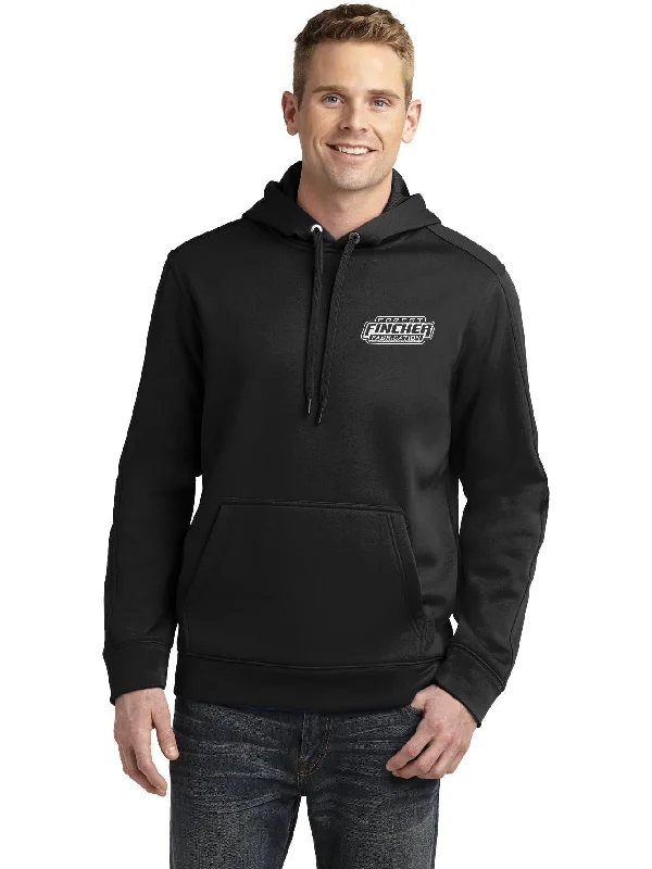 men's-hoodie-with-sleeve-mound-Sport-Tek Repel Hooded Pullover