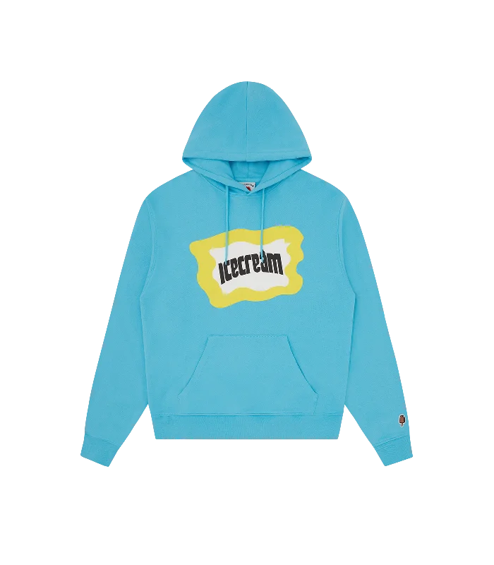 SPLATTER POPOVER HOOD - BLUE