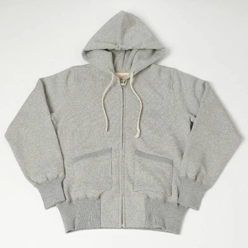 men's-hoodie-with-chill-graphic-TOYS McCOY TMC2272  'McHill' Zip Hoodie - Heather Grey