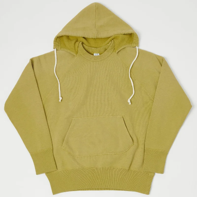 men's-hoodie-in-meadow-green-Warehouse & Co 475 Hooded Sweatshirt - Faded Yellow