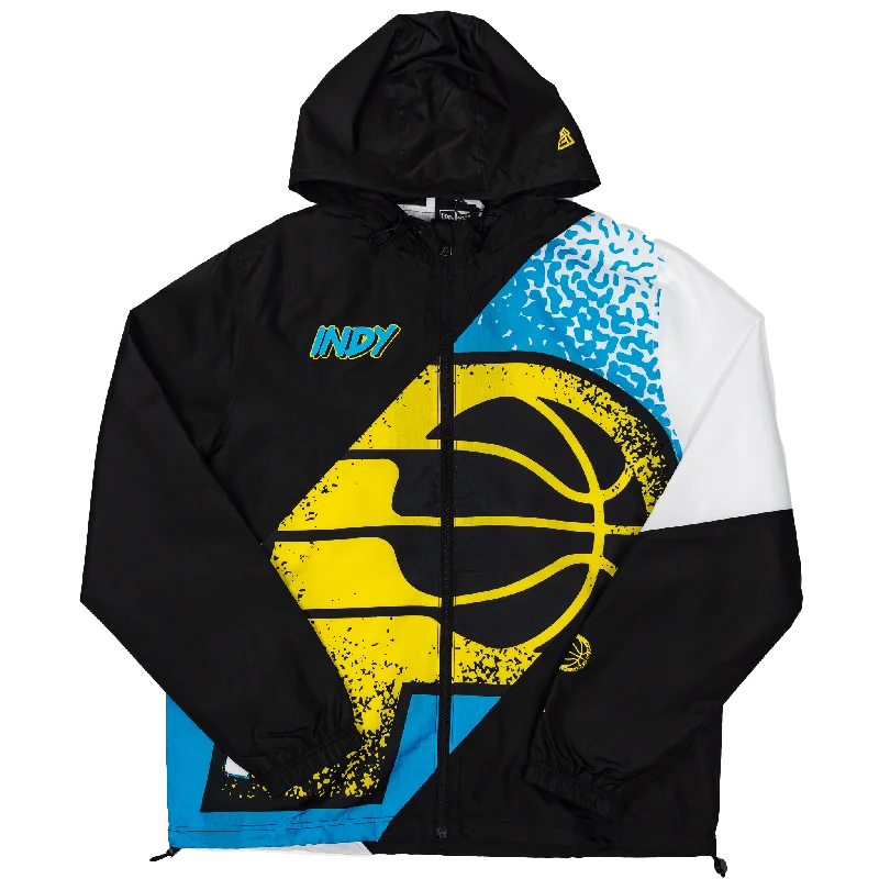 men's-hoodie-with-back-peak-Adult Indiana Pacers 24-25 CITY EDITION Full-Zip Jacket by New Era