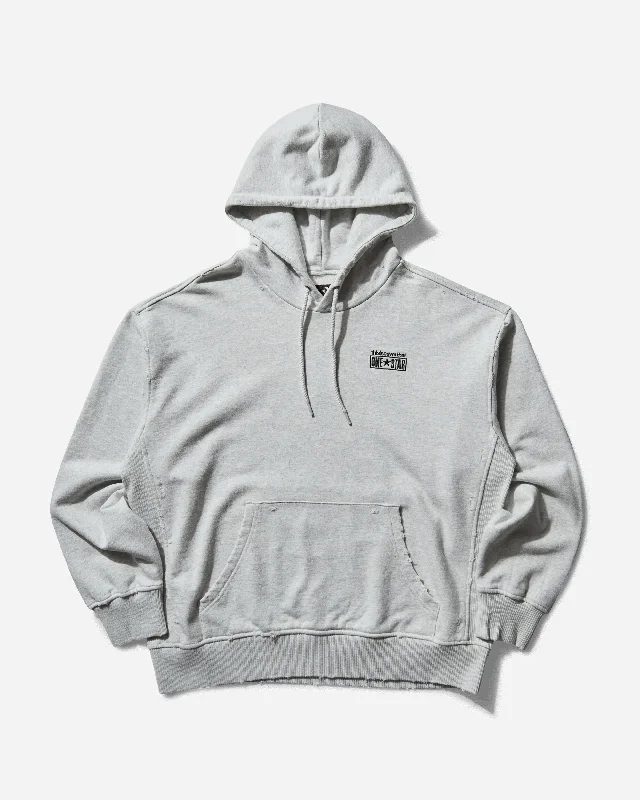 men's-hoodie-with-hood-park-Men's thisisneverthat Washed Hoodie Light Retro Grey Heather