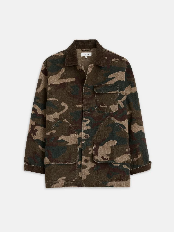 Men's affordable rain jackets-Frontier Jacket In Camo