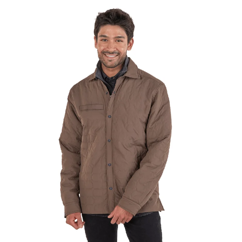 Men's camping jackets-Men's Artisan Shirt Jacket