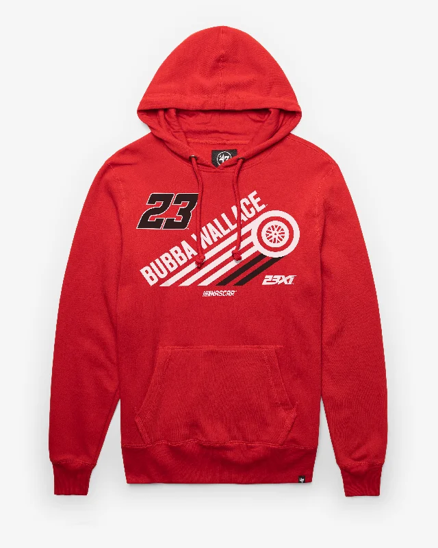 men's-hoodie-with-hood-valley-BUBBA WALLACE 23XI RACING INCLINE '47 HEADLINE HOOD