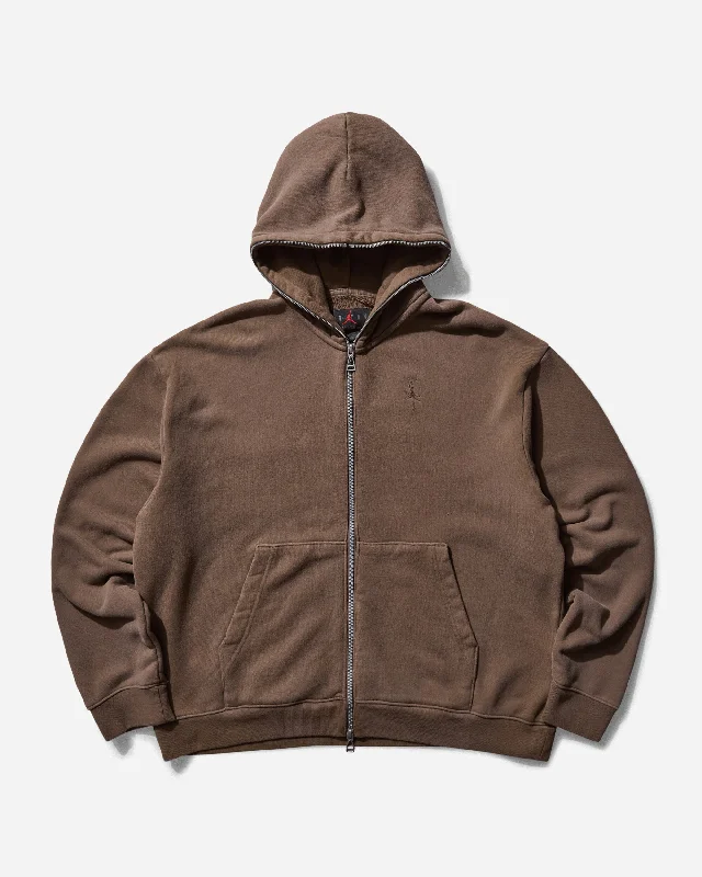 men's-hoodie-with-sleet-design-Men's Travis Scott Full-Zip Hoodie Palomino