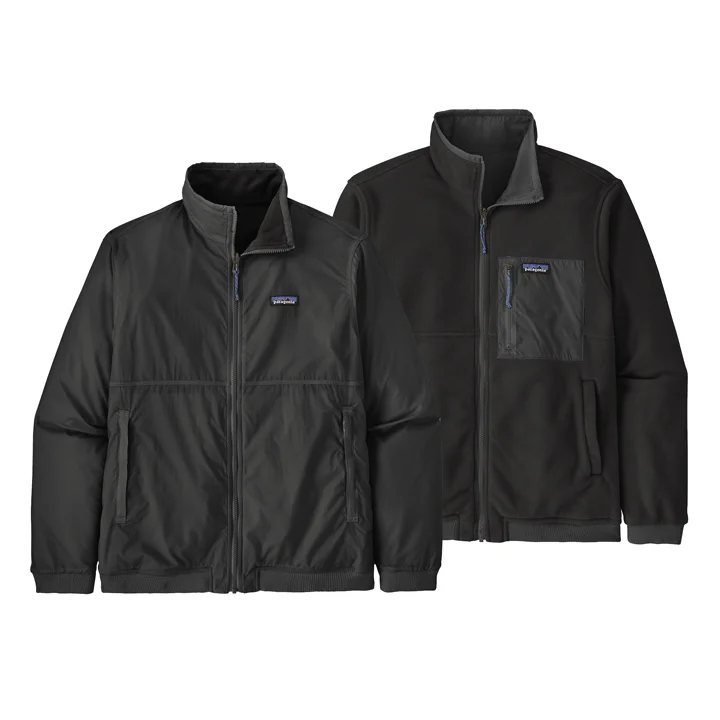 Men's stylish winter jackets-Patagonia Reversible Shelled Microdini Jacket Mens