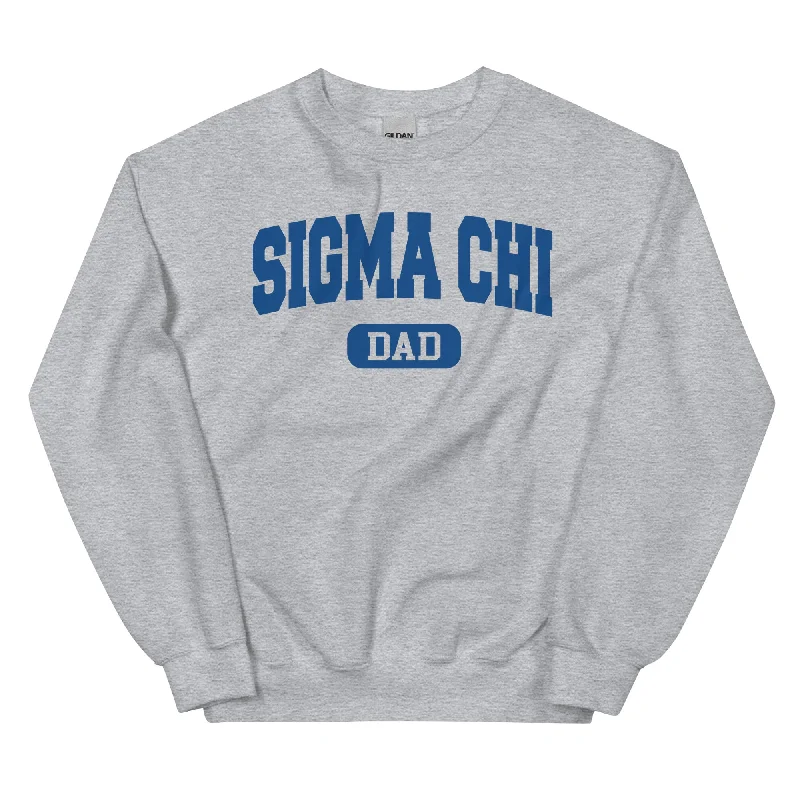 men's-hoodie-with-breeze-graphic-Sigma Chi Dad Crewneck