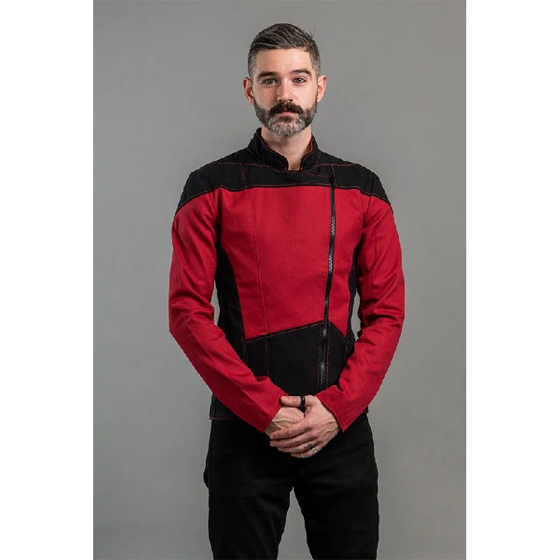 Men's bomber jackets-Star Trek: The Next Generation Starfleet 2364 Men's Jacket