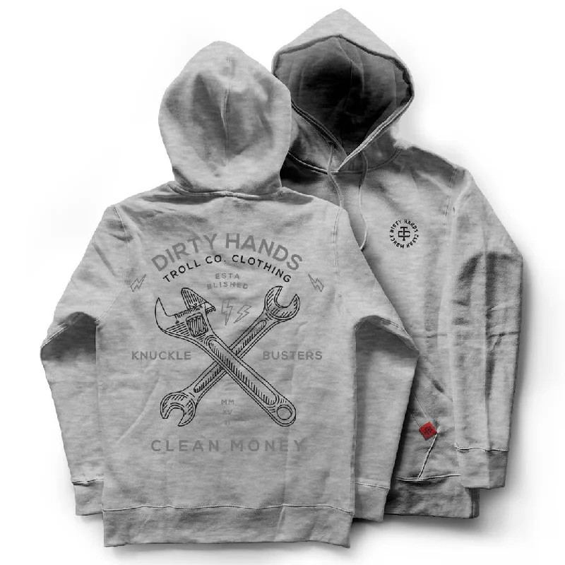 men's-hoodie-in-gorge-red-Twisted Wrenches Hoodie: Nickel