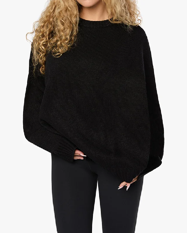 Oversized Crew Neck Sweater