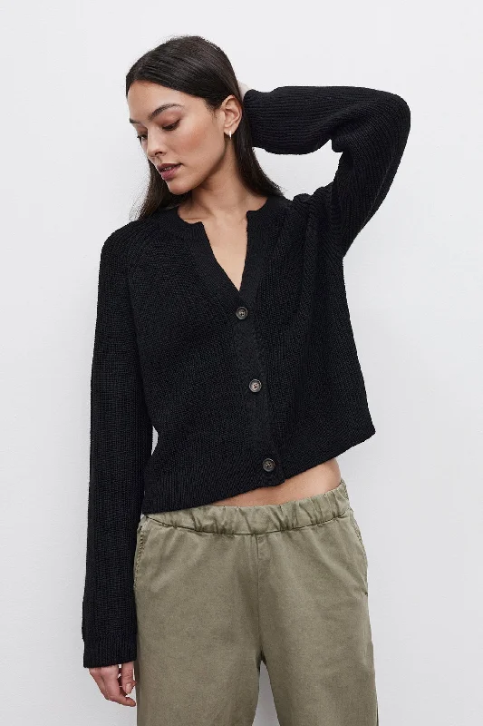 Shayla Cardigan in Black