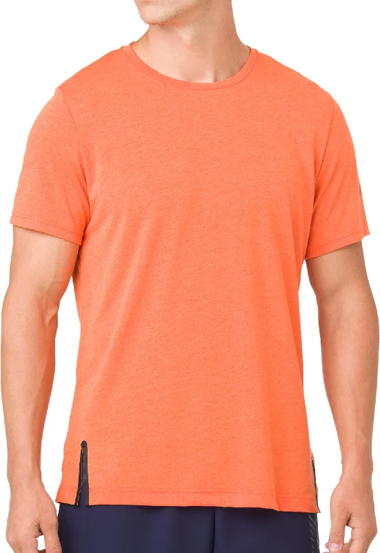 Men's short-sleeve modern ridge top-Asics  Gel-Cool 2 Mens Short Sleeve Running Top - Orange