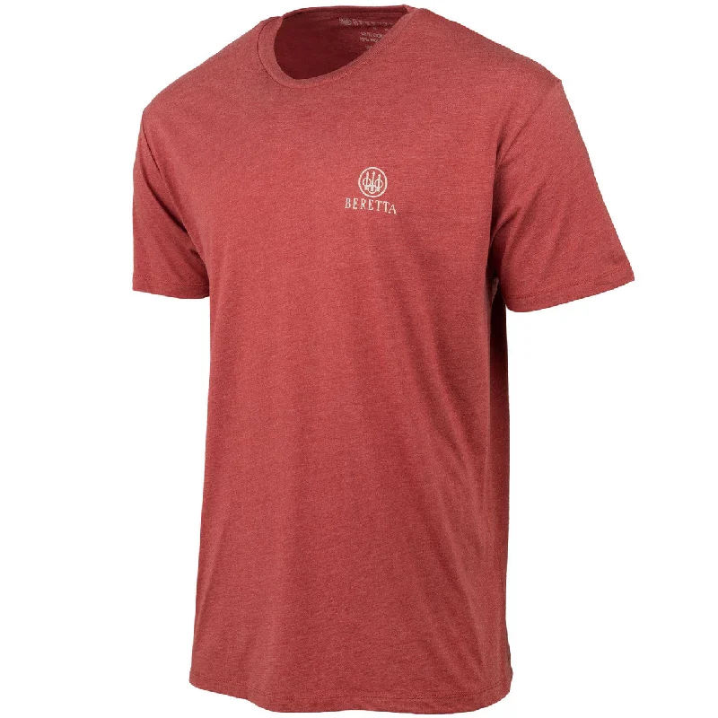 Men's short-sleeve modern vibrant-tight-tan tee-Beretta Horizon Short Sleeve - Mens