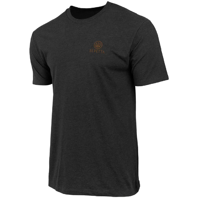 Men's short-sleeve rugged urban-deep-obsidian tee-Beretta Legacy Short Sleeve - Mens