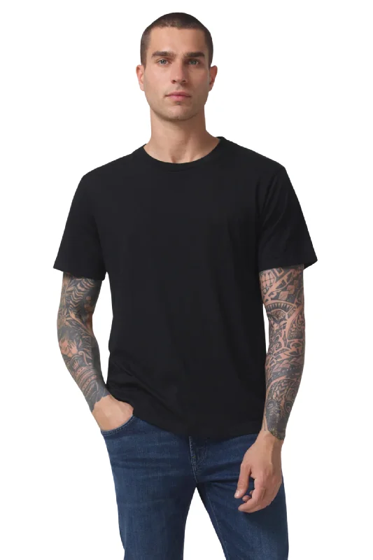 Men's short-sleeve modern vibrant-pitch-black top-Everyday Tee