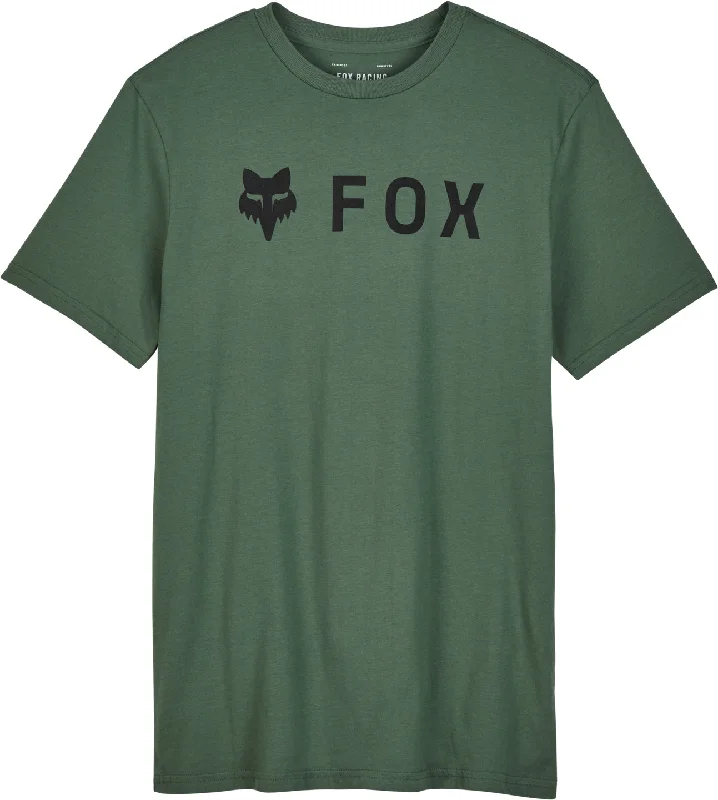 Men's short-sleeve rugged urban-warm-breathable-alpaca tee-Fox Absolute Premium Short Sleeve Mens Cycling Jersey - Green