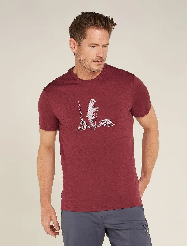 Men's short-sleeve sleek neutral-casual-bold-old-walnut tee-Merino 150 Tech Lite Short Sleeve T-Shirt Polar Paddle (Men's)