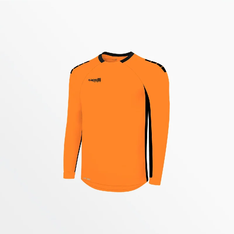 Men's short-sleeve deep classic-muted-fresh-modern-ridge shirt-MEN'S PITCH LONG SLEEVE GOALKEEPER JERSEY WITHOUT PADDING