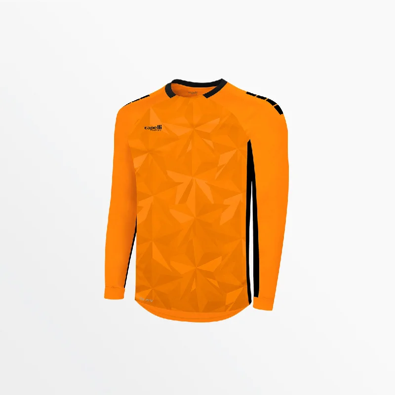 Men's short-sleeve fresh modern-vibrant-tropical-rich-mustard shirt-MEN'S PITCH STAR LONG SLEEVE GOALKEEPER JERSEY