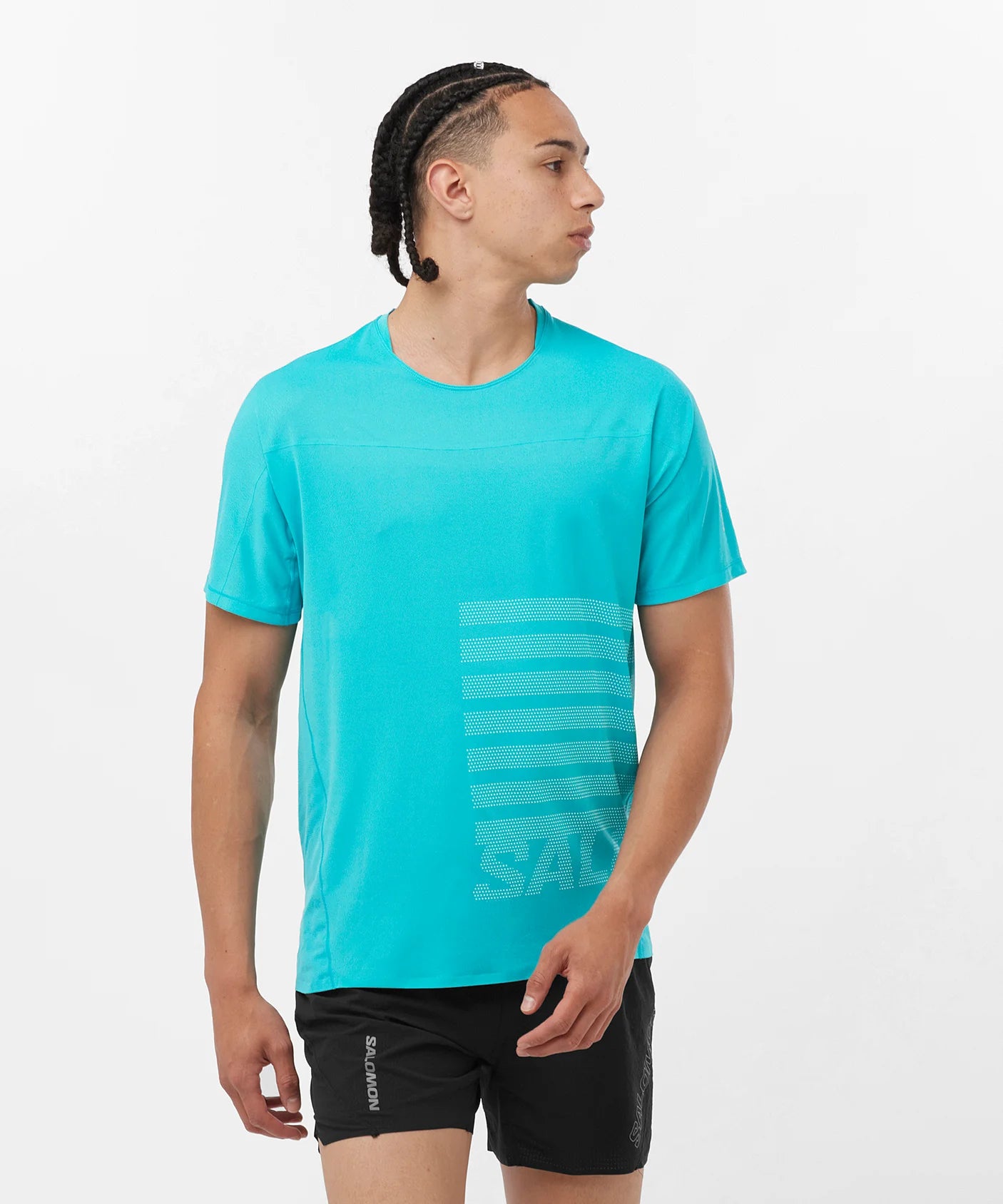 Men's short-sleeve neutral casual-bold-rich-sporty-perforated shirt-Sense Aero Graphic Short Sleeve T-Shirt (Men's)