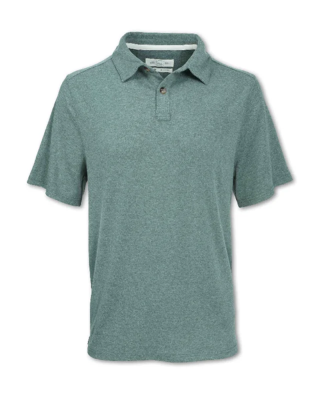 Men's short-sleeve rich sporty-subtle-soft-grill tee-PERFORMANCE KNIT HEATHERED POLO