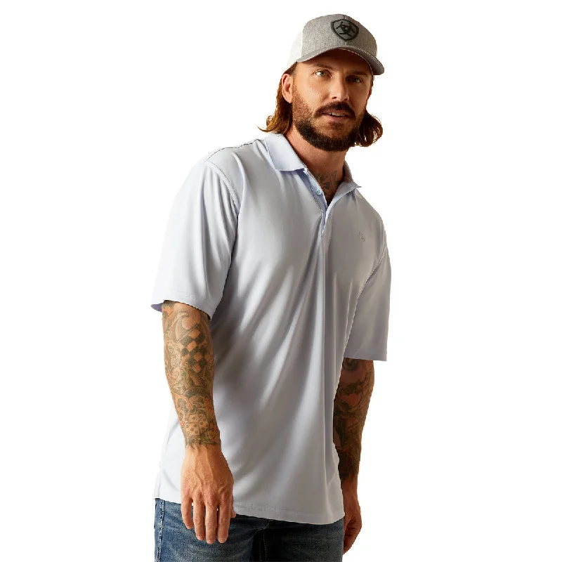 Men's short-sleeve neutral casual-bold-rich-after-hours top-Ariat Men's Short Sleeve Tek Polo - Seasonal Colors