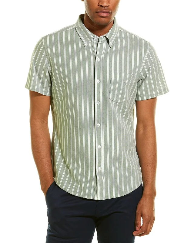 Men's short-sleeve modern tough-brick top-Bonobos Riviera Slim Fit Shirt