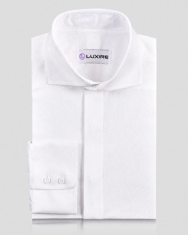 Brembana 2-Ply Giza White Royal Oxford Shirt