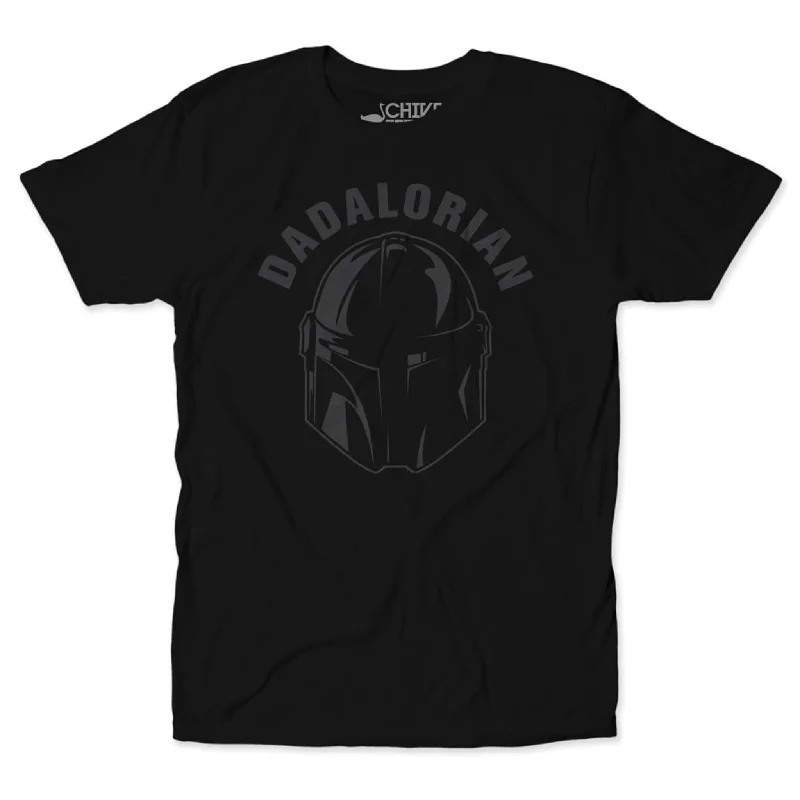 Men's short-sleeve durable odor-resistant tee-Dadalorian Blackout Tee