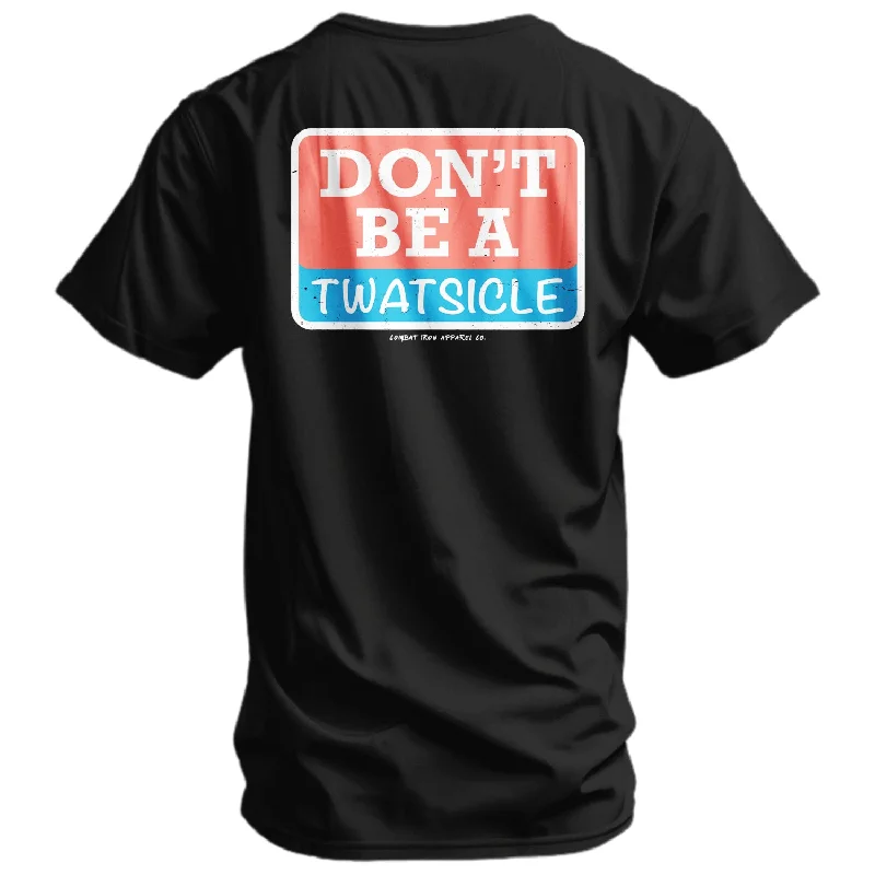 Men's short-sleeve vintage walnut shirt-Don't Be A Twatsicle Men's T-Shirt