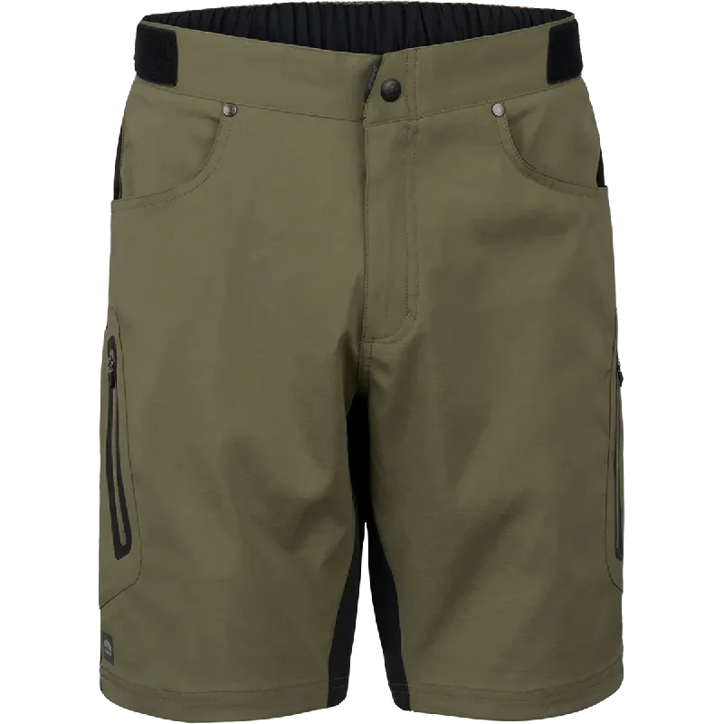 men's waterproof hiking brushed brown pants-men's relaxed formal dinner gloss olive pants-Men's Ether Short 9