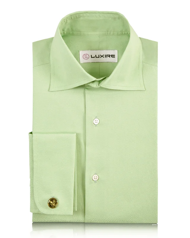 Light Green Pinpoint Oxford Shirt