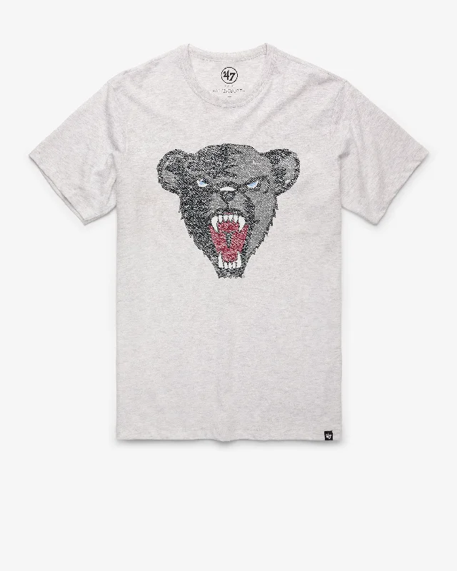 Men's short-sleeve rugged urban-tough-color-block top-MAINE BLACK BEARS PREMIER '47 FRANKLIN TEE