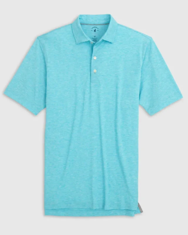 Men's short-sleeve casual acrylic shirt-Men's Maddox Polo In Baja