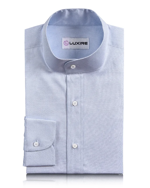 Luxire Presto: Mild Blue Oxford Classic Shirt