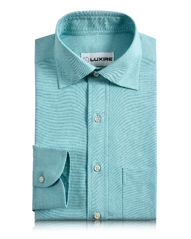 Mint Green Pinpoint Oxford Shirt